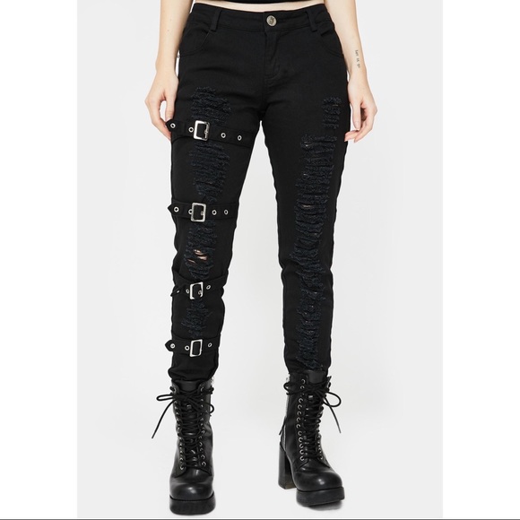 DOLLSKILL JEANS - Picture 1 of 4